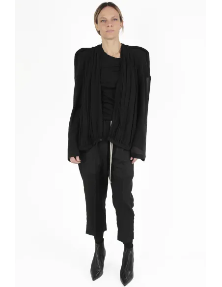 Rick Owens GIACCHE Maria Draped Jacket