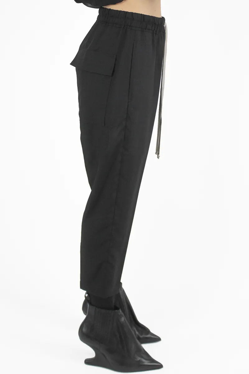 Rick Owens HOSE Drawsting A Cropped Pants