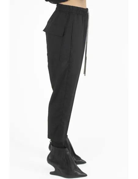 Rick Owens HOSE Drawsting A Cropped Pants