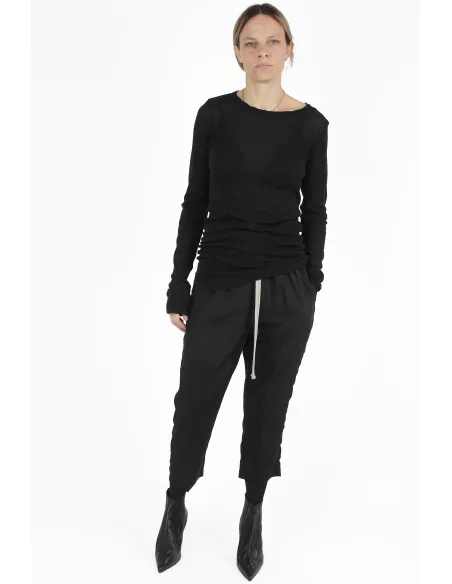 Rick Owens HOSE Drawsting A Cropped Pants