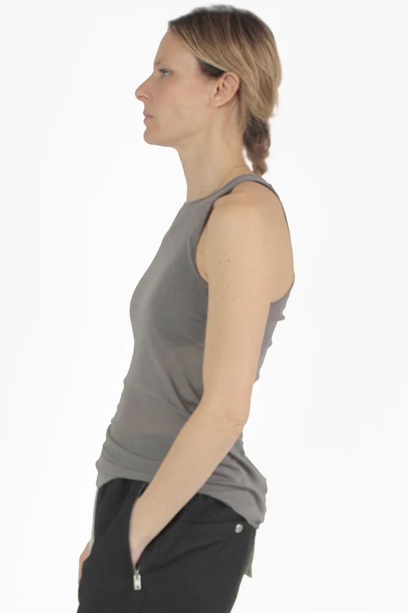 Rick Owens 无袖衬衫 Rib Tank Top