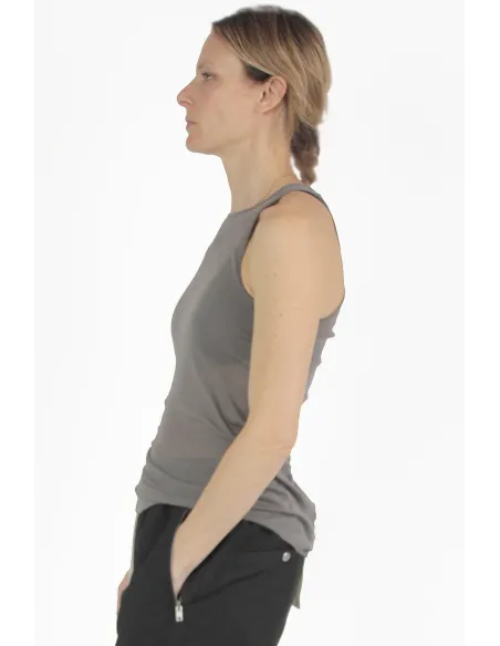 Rick Owens Canotte Rib Tank Top