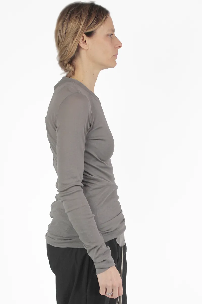 Rick Owens PULLOVER Ls Rib D T-Shirt
