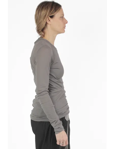 Rick Owens PULLOVER Ls Rib D T-Shirt