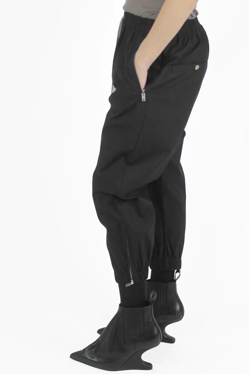 Rick Owens HOSE Cropped Track Pants