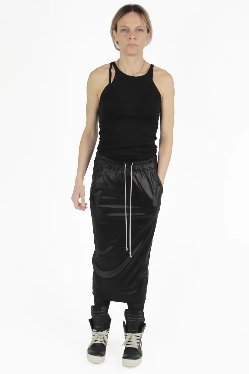 Rick Owens ROCKE Lucid Pull On Pillar Skirt