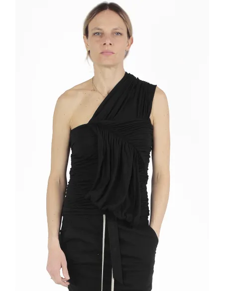 Rick Owens Camiseta Corta Edfu Single Top