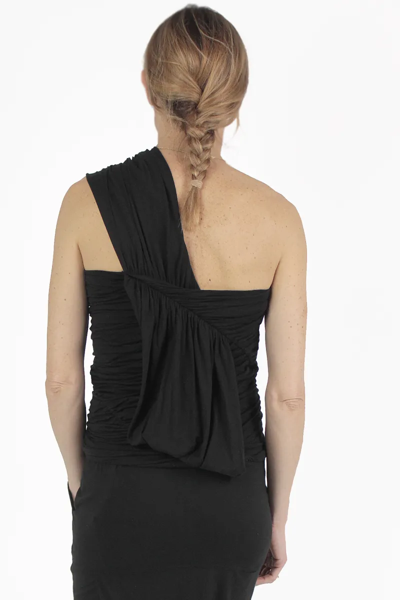 Rick Owens Kurzes Hemd Edfu Single Top