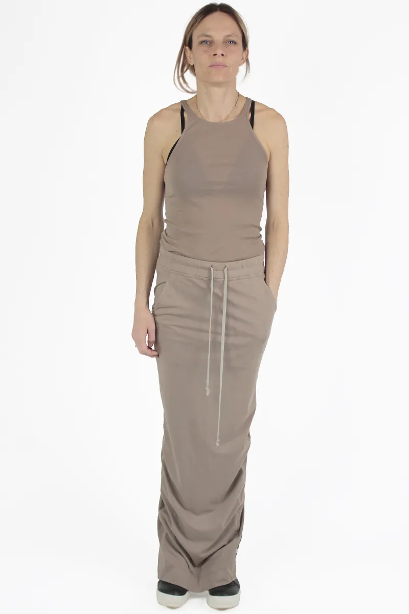 Rick Owens GONNE Pullonpillar Flesh Skirt