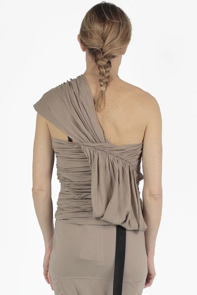 Rick Owens Chemise Courte Edfu Flesh Top