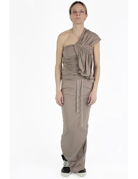 Rick Owens Chemise Courte Edfu Flesh Top