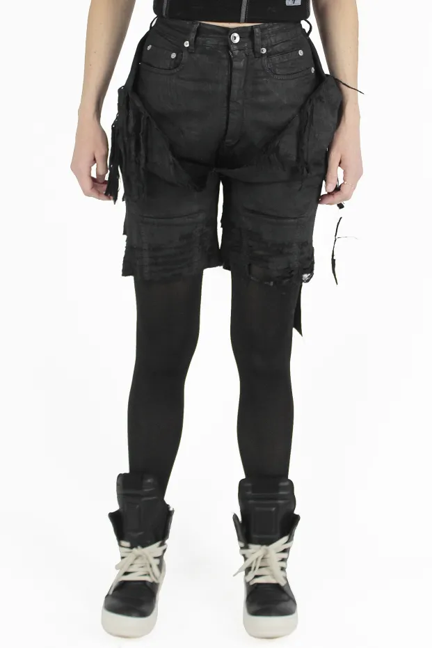 Rick Owens TROUSERS Slivered Tight Pants