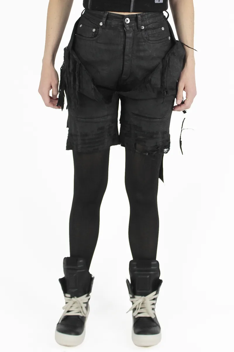 Rick Owens PANTALONI Slivered Tight Pants