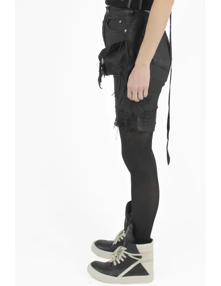 Rick Owens HOSE Slivered Tight Pants