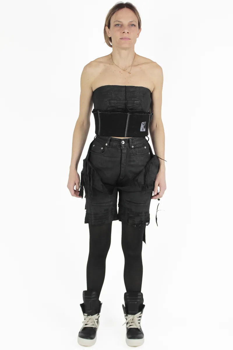Rick Owens PANTALONI Slivered Tight Pants