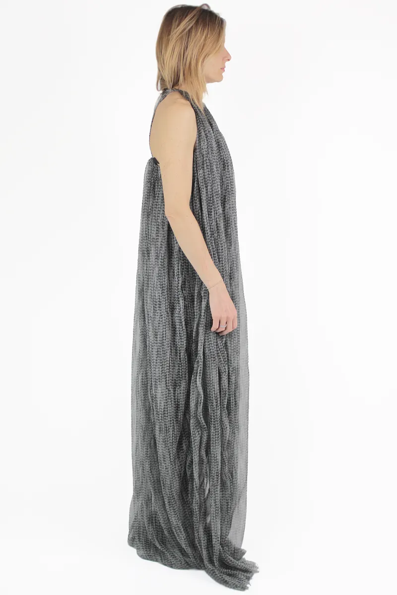Giovanni Cavagna ABITI Printed Light Long Dress