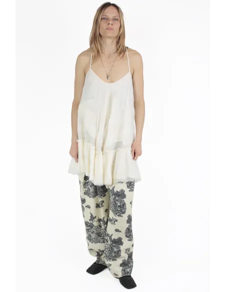 Marc Point ショートTシャツ Bohémien Long Top
