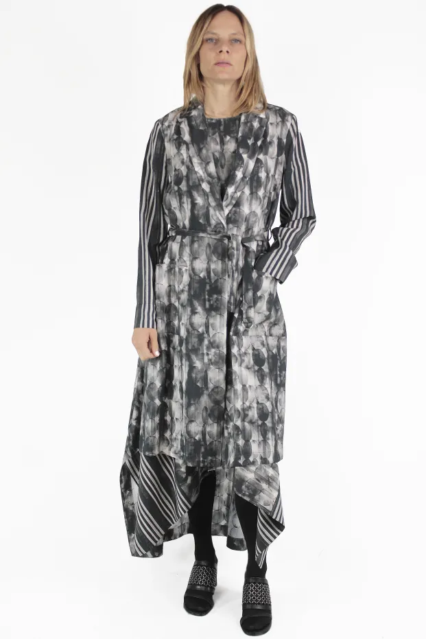 PierAntonio Gaspari MANTEAUX Printed Fit Coat