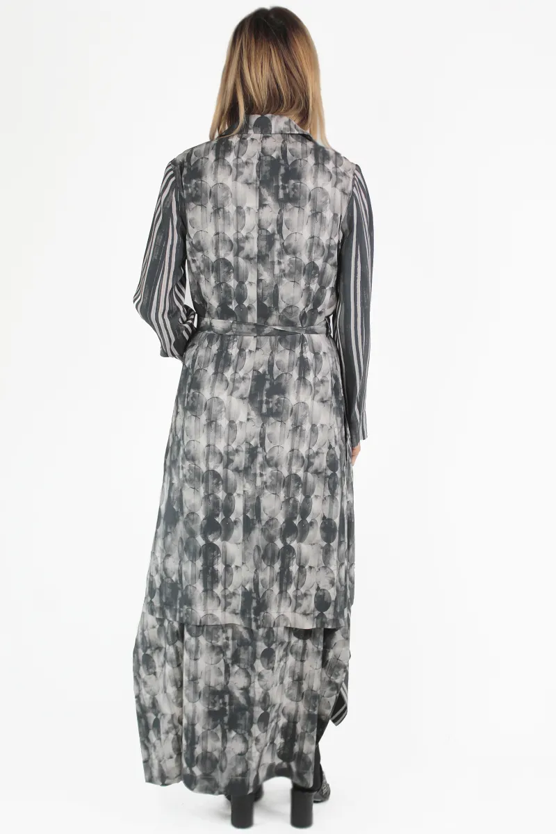 PierAntonio Gaspari MANTEAUX Printed Fit Coat