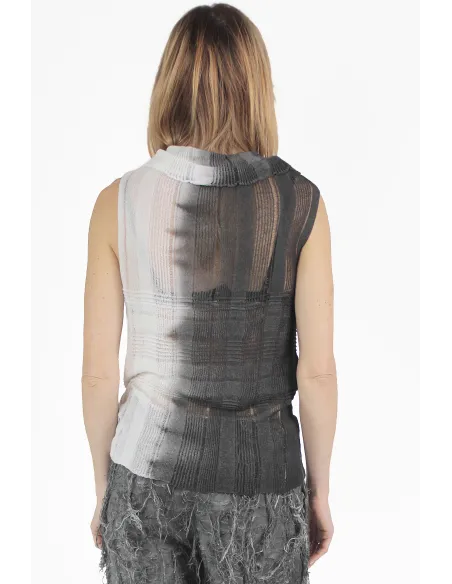 PierAntonio Gaspari CHANDAILS Crèpe Tank Top
