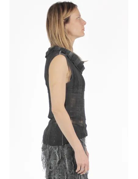 PierAntonio Gaspari MAGLIE Crèpe Tank Top