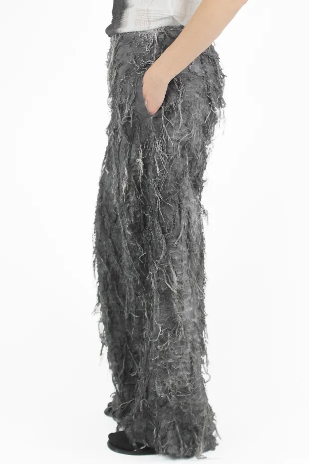 PierAntonio Gaspari HOSE Long Fringed Trousers 2