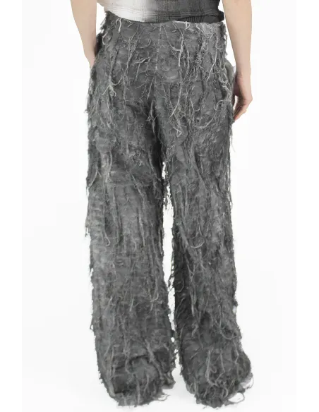 PierAntonio Gaspari PANTALONI Long Fringed Trousers