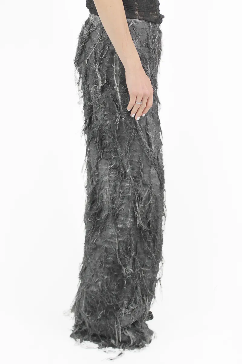 PierAntonio Gaspari PANTALONI Long Fringed Trousers