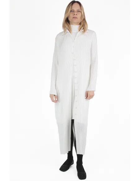 Gongdid Design MANTEL Pleats Maxi Coat