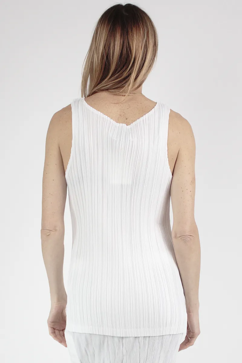 Gongdid Design 无袖衬衫 Pleats W Tank Top