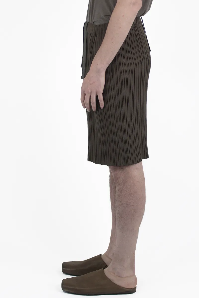 Gongdid Design Hosen Pleats Short Pants