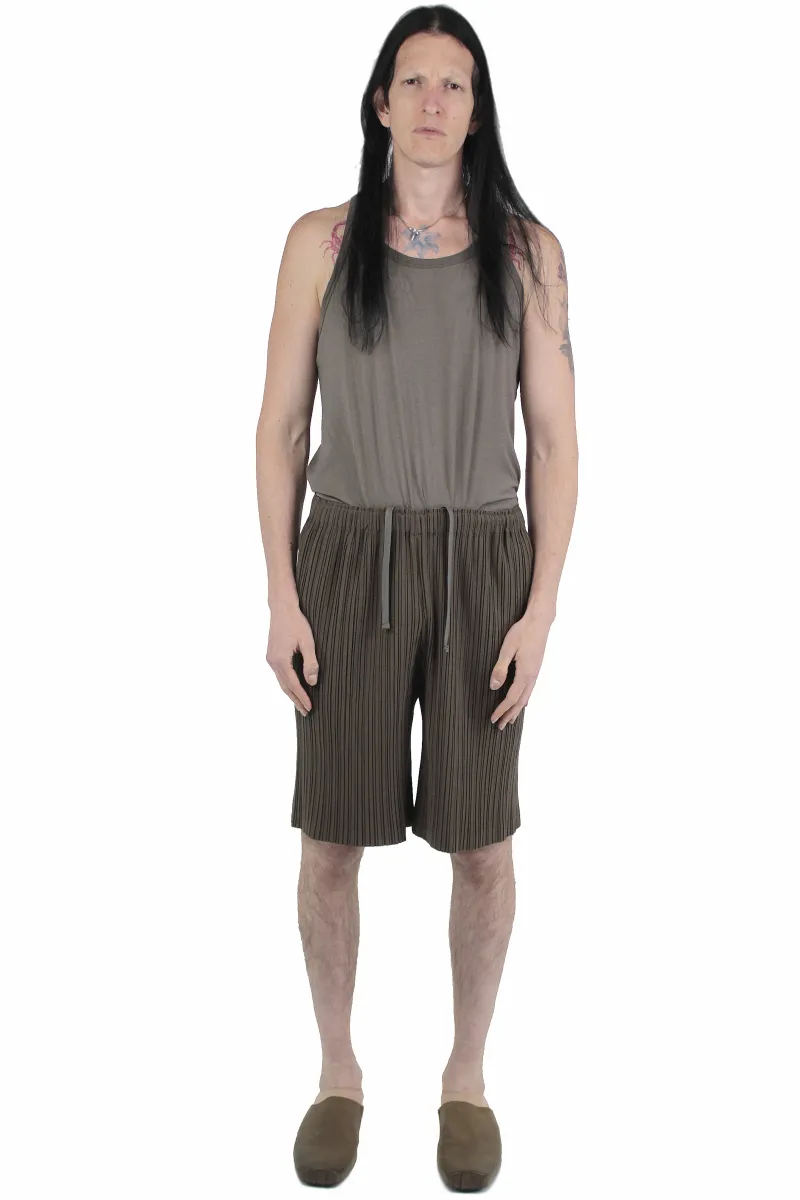 Gongdid Design Hosen Pleats Short Pants