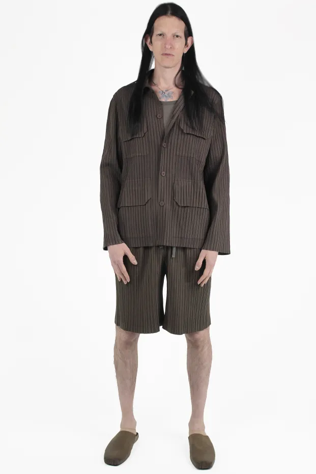 Gongdid Design ジャケット Pleats Pocket Jacket