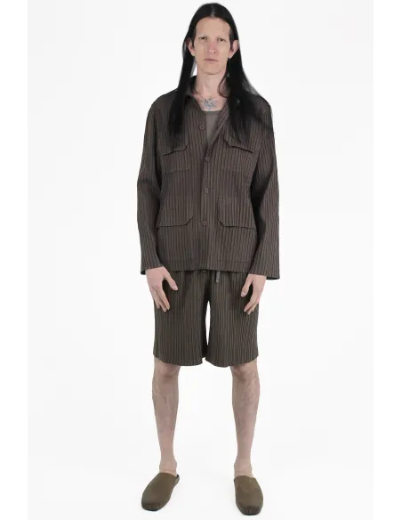 Gongdid Design Jacken Pleats Pocket Jacket