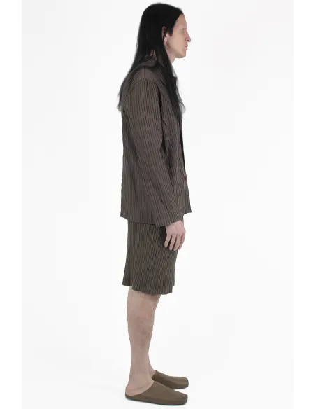 Gongdid Design Giacche Pleats Pocket Jacket