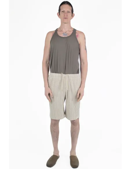 Gongdid Design Pantalons Pleats Short S Pants