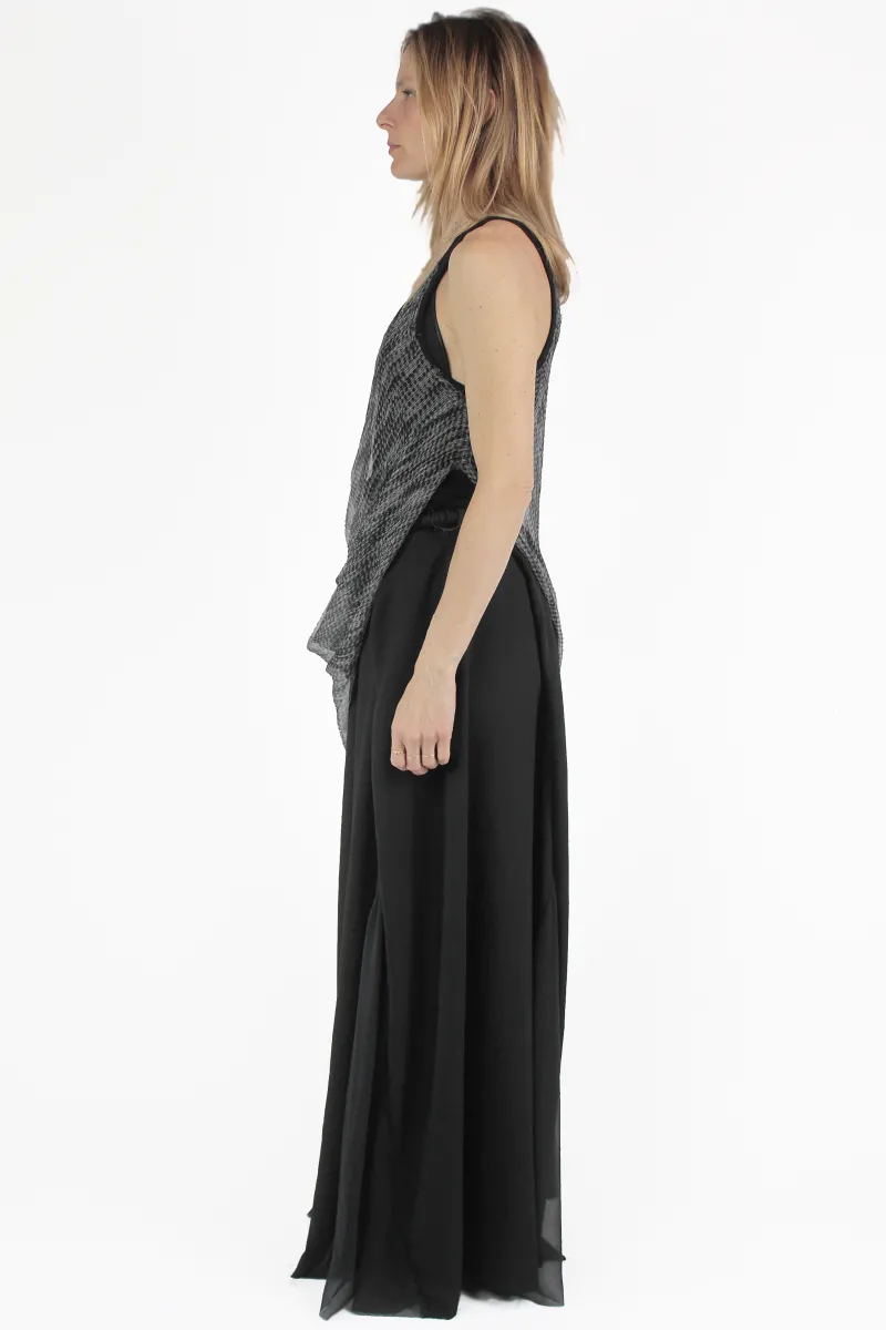 Giovanni Cavagna Kurzes Hemd Laces Asymmetric Top
