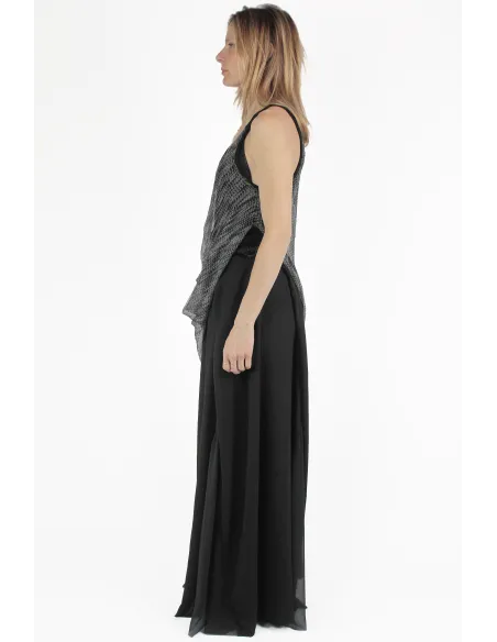Giovanni Cavagna 짧은 티셔츠 Laces Asymmetric Top