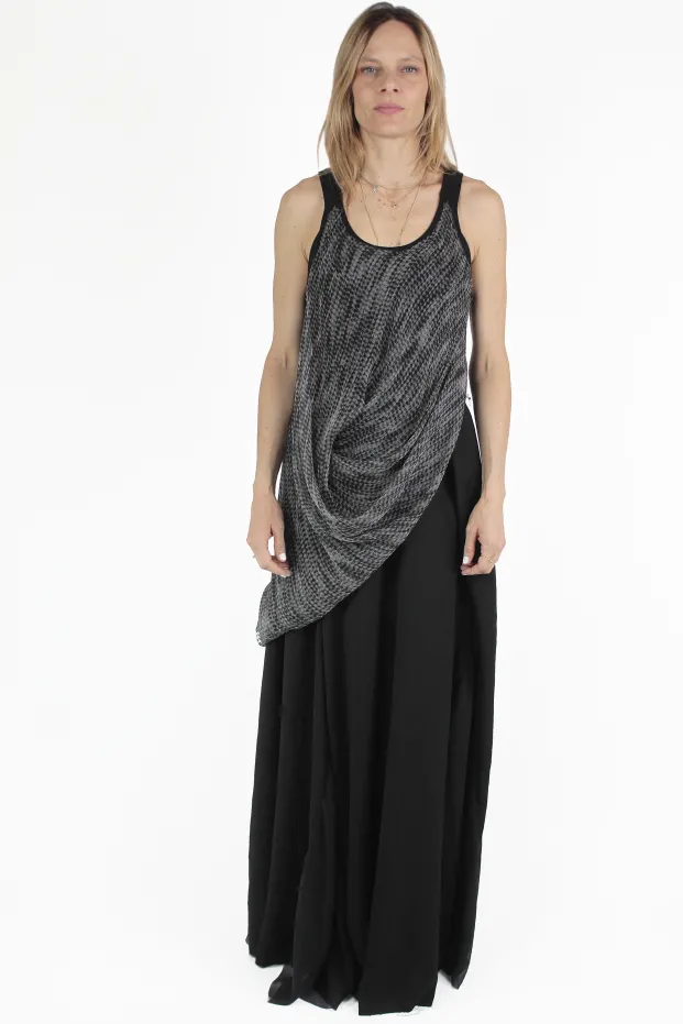 Giovanni Cavagna 短 T 恤 Laces Asymmetric Top