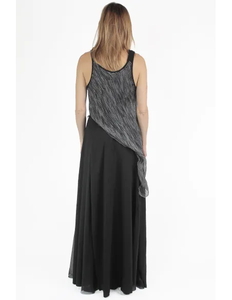 Giovanni Cavagna ショートTシャツ Laces Asymmetric Top