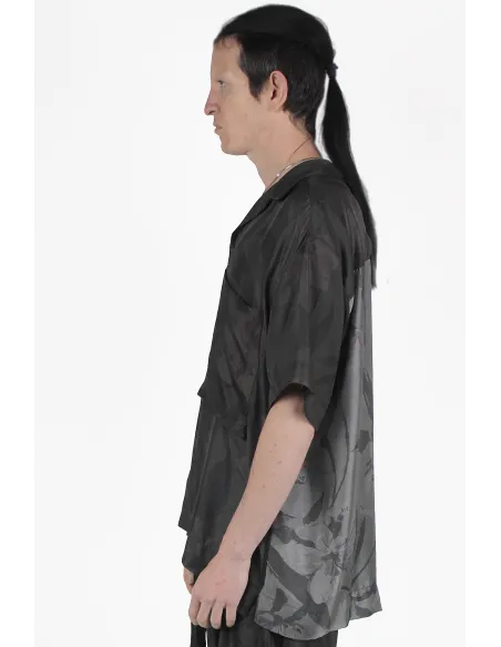 Giovanni Cavagna Hemden Printed Bicolor Shirt