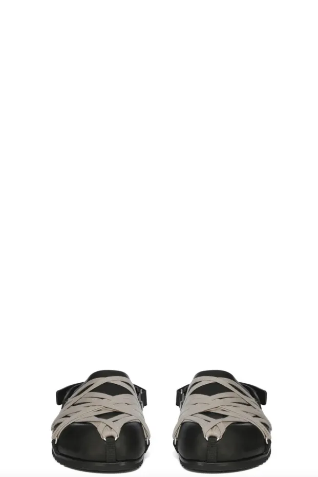 Rick Owens SANDALI Megalace Mule Granola 2