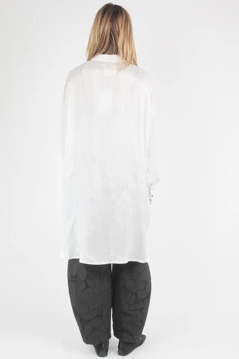 Marc Point 셔츠 Over Striped Shirt