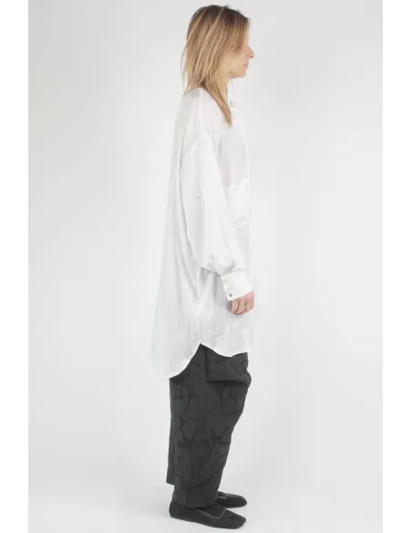 Marc Point シャツ Over Striped Shirt