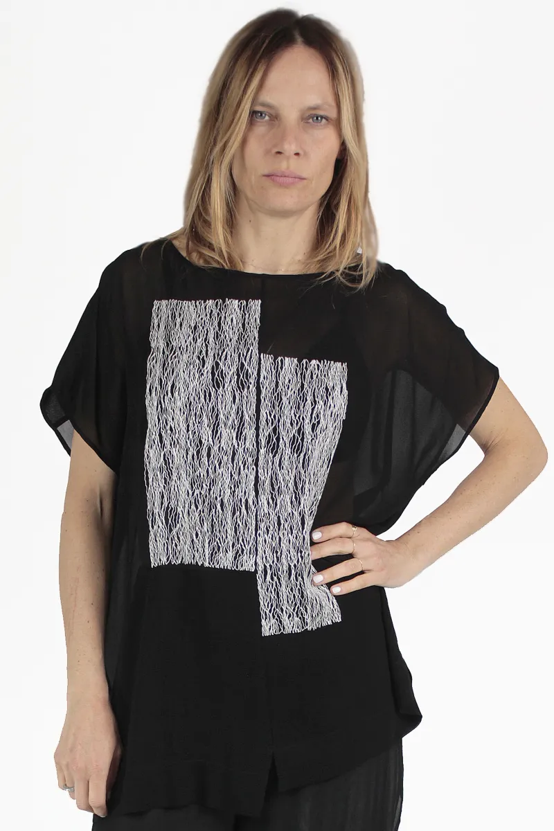 PierAntonio Gaspari T-SHIRTS Embroidery Ss T-Shirt