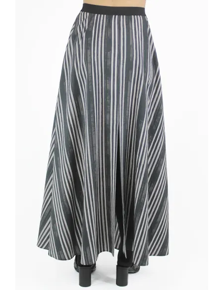 PierAntonio Gaspari ROCKE Stripes Long Skirt