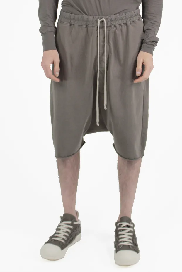 Rick Owens Pantalones Drawsting Short Pods