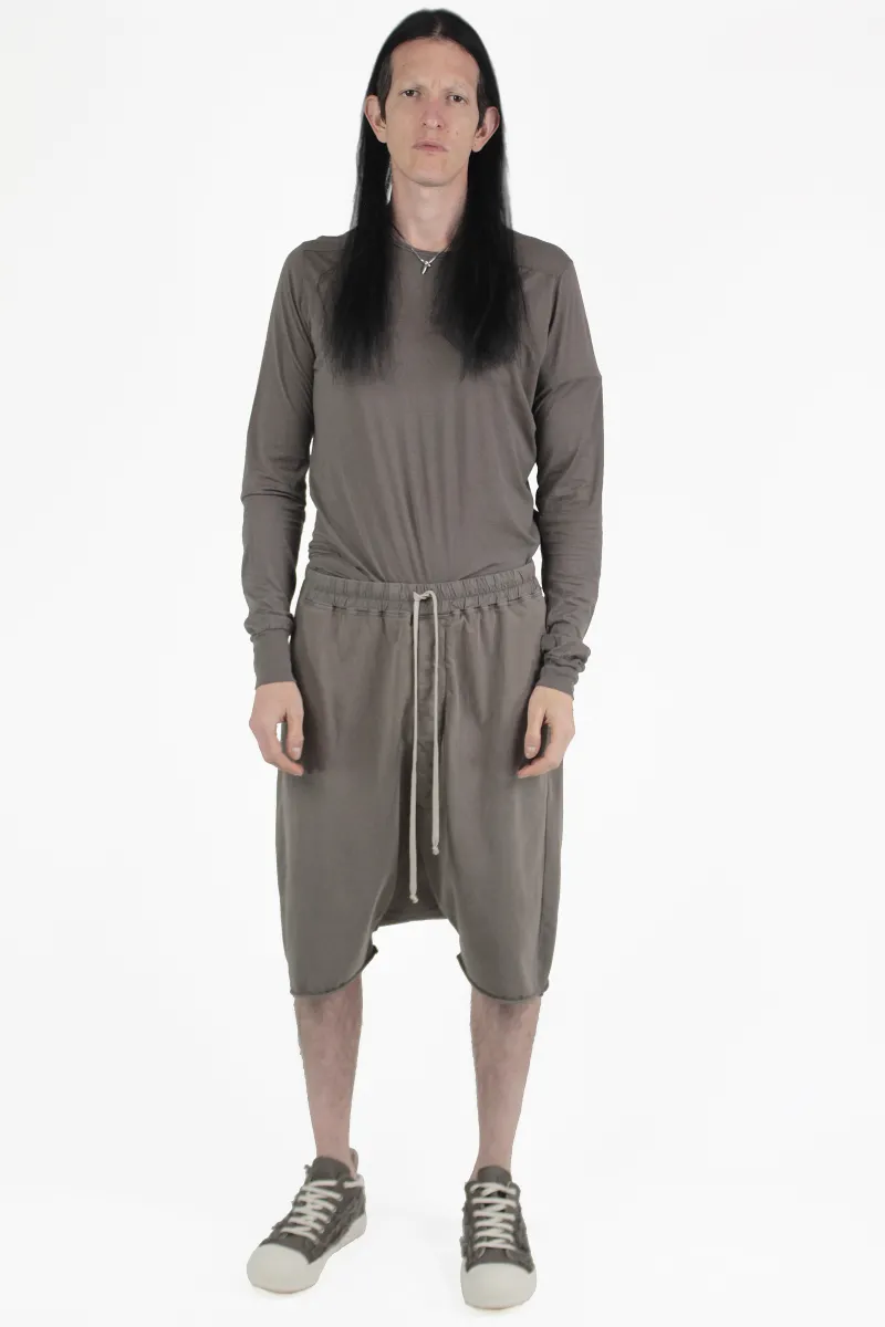Rick Owens Pantalons Drawsting Short Pods