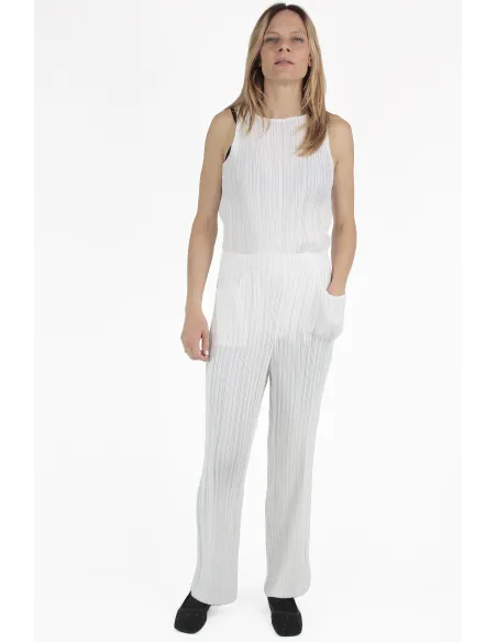 Gongdid Design PANTALONS Pocket Pleats Pants