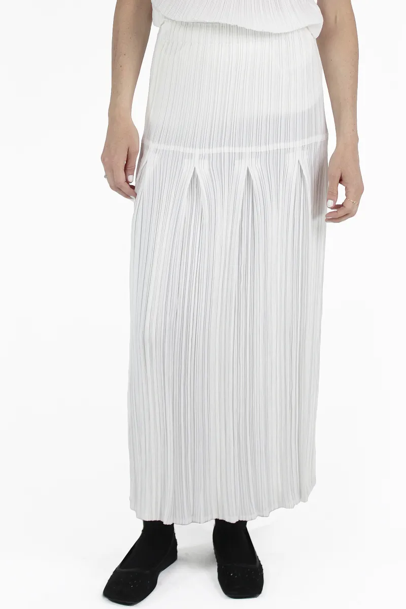 Gongdid Design ROCKE Slits Pleats Skirt